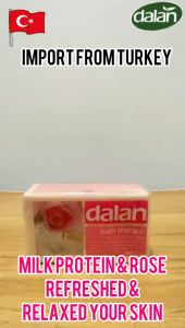 CLEARENCE - Dalan Bath Soap british rose & mediteranean olive (Natural Fragrance Soap) 175g