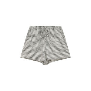 Retro Check Pattern Womens Summer Set