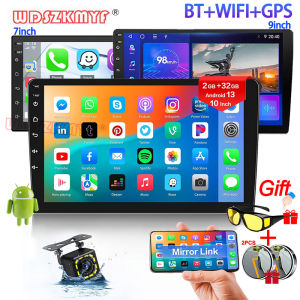 7/9/10 Inch Car Radio 2Din GPS Wireless Carplay Auto Android 13 2G+32G Car Multimedia Player ADAS Car Recorder Car Accessories