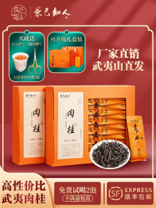 Authentic Wuyi Mountain Cinnamon Rock Tea Chinese Cinnamon Fragrant Zhengyan Premium Horsehead Rock Dahongpao Tea Tea Gift Box 500G