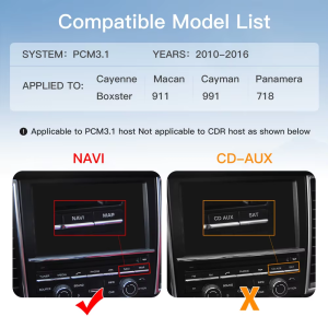 Ezonetronics | Wireless Carplay Module Android Auto Adapter For PCM3.1 PCM 4.0 Porsche Panamera Cayenne Macan Cayman Boxster 911 991 718