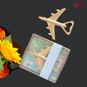 【Local Delivery】Personalized Bottle Opener Wedding Baptism Birthday Souvenir Retro Bronze Aircraft Opener Gift Kitchen Gadgets Bronze Helicopter Shape Beer Bottle Opener Personality Alloy Small Wedding Gifts