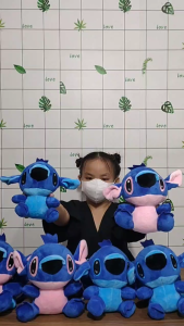 GẤU BÔNG STITCH SÂU LARVA MÈO KITTY CHÓ MẶT XỆ