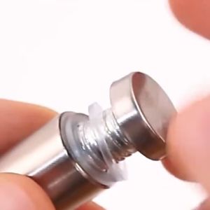Standoff Screws for Glass & Acrylic Advertising Billboards: Premier Stainless Steel Hardware