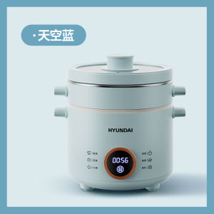Multifunctional Electric Cooker Small Size Ceramic Pot for Students Dormitory Steaming Cooking Stewing Integrated Appointment