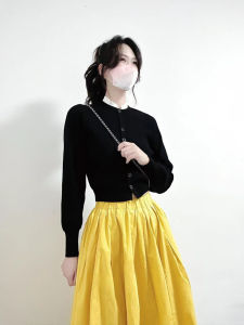 XUECAIQI | Autumn Stylish Slimming Sweater and Skirt Set