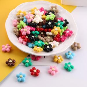 เครื่องประดับ DIY อะคริลิก ดอกไม้ขนาดเล็ก สร้อยข้อมือ สร้อยคอ อุปกรณ์ทำเครื่องประดับ งานฝีมือ ฤดูร้อน 2024 ใหม่สด