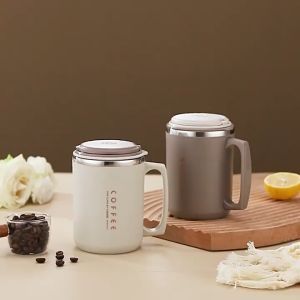 Gelas Mug Yuedisi 480 ML Stainless Steel 304: Cangkir Kopi Tahan Panas & Dingin
