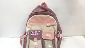 Balo nữ đi học thời trang SUNDAY HAYPPY Hàn Quốc cặp sách đẹp hàng cao cấp dễ thương size 43cm