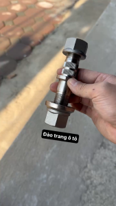 Tắc kê phi 22x24 dài 13 cho xe ô tô 16 tấn INOC không bọc đầu tắc kê ốc lốp xe tải Zac 33