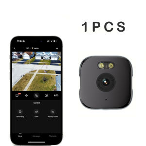 5MP Mini WiFi IP Camera Indoor Human Detection 5X Zoom Surveillance Baby Monitor CCTV PTZ with O-Kam pro App Support SD Card
