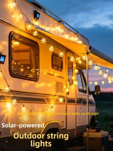 BEAUTY IN THE LIGHT | Atmospheric Outdoor Solar String Lights