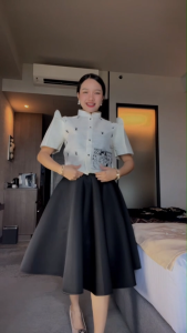 MODERN FILIPINIANA MESTIZA TOP BARONG FOR WOMEN - P104