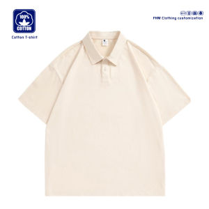 Custom Printed Loose Collared T-Shirt