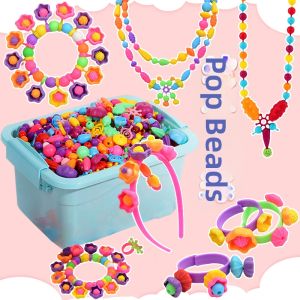 DUOKA | Versatile Pop Bead Creative DIY Childrens Toy