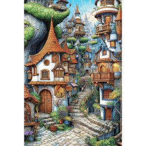 500/1000/1200/2000PCS Jigsaw Puzzle High Quality Stress Relief Family Game For Adults Great Weekend Relaxation And Family Fun