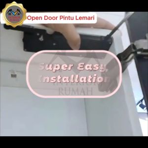 Push to Open Pembuka Pintu Lemari Dorong One Touch Peredam Pintu Kabinet Sistem Tekan Otomatis