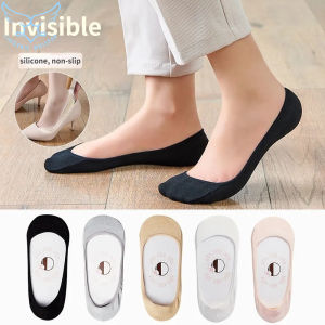 【Free Shipping】Invisible Ankle Foot Socks for Women Fashion Foot Cover Silicone Antiskid Ice Silk Socks Seamless