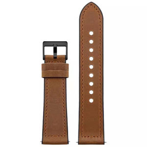 22mm Silicone Watch Strap for Huawei Watch Band GT4/3 Pro/2/2e Genuine Leather Quick Release Band for Huami GTR 3 Pro Wristband