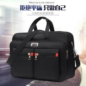 Business Oxford Cloth Laptop Bag Mens Shoulder Crossbody Bag for Commuting And Traveling Single Shoulder Handbag