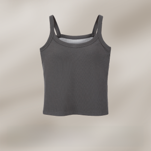 MiiOW | Áo ba lỗ nữ mùa hè thu có đệm ngực Áo khoác ngoài Áo ba lỗ có dây đeo cổ tròn thêu MiiOW Cat Person Sweet Style Four Seasons