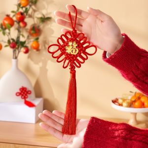 New Year Decorative Small Lucky Charm Snake Year 2025 Spring Festival Bedroom Door Hanging Ornament Car Interior Decoration