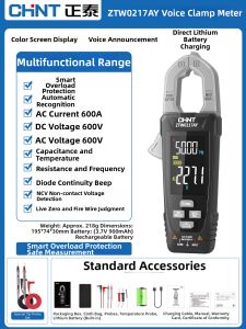 CHNT | High Precision Voice Digital Clamp Multimeter