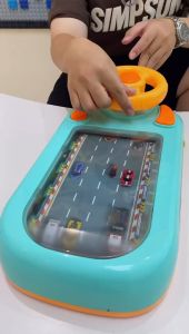 【Free gift+Exquisite gift box packaging】Simulated Driving Car Toy For KidsRacing Rail Car Model Educational Toys Children Track Car Adventure Game Brain Game Mechanical Interactive Train Toy