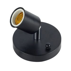 JOYINLED 180 Degrees Rotation Wall Light Modern E27 Bulb Holder Wall Lamps Sconces Decor for Bar Restaurant Home Balcony Stage