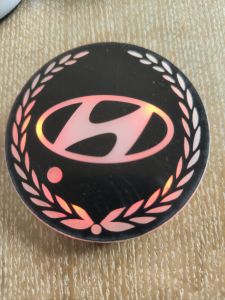 Lampu Logo Variasi Mobil Dengan Sensor Bayangin dan Sentuh