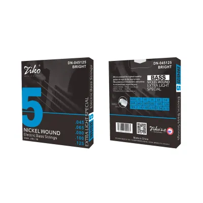 ZIKO Electric Bass Strings 4/5/6 String Bass Carbon Steel Hexagonal Alloy Beginner Professional Practice Strings Bass Accessory