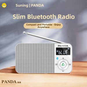 Panda | Panda 6210 Bluetooth Radio Speaker Integrated Miniature Card Insertion Frequency FM774 Small Size Elderly Special Use Sound Box