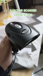 Laser Barcode Scanner 1D BS-E8AS Auto SCAN Plus Stand USB GARANSI