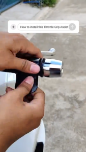 【Buy 1 Take 2】Motorcycle Accelerator Booster Assist Handle Control Grip Throttle Clip Thumb Labor Saver Accessory