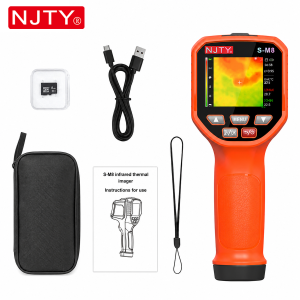 NJTY | S-M8 Handheld Infrared Thermal Imager – Portable Dual-Light Fusion Camera for Power Inspection Maintenance & Industrial Diagnos