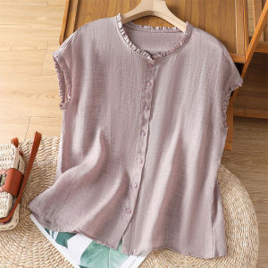 DAIXIANGFEIZI | Fashionable Sleeveless Motherwear Shirt