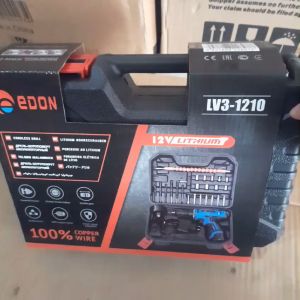 Edon 12V LV3-1210 bor Obeng Bor Baterai 12V Charger Cordless Drill set 29 pcs