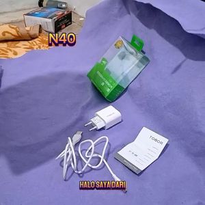 N40 ORIGINAL ADAPTOR ROBOT PD USB MINI DUAL POWER CHARGER USB A TIPE TYPE C PD TRAVEL ADAPTER CAS CH