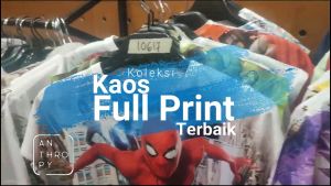 PROMO Paket Kaos Distro ANAK Full Print Pria wanita Khusus Live