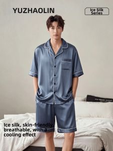 Yuzhaolin | Cool Lightweight Mens Sleepwear Set