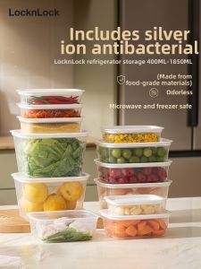 LocknLock | Antibacterial Microwave Safe Freezer Safe Storage Box