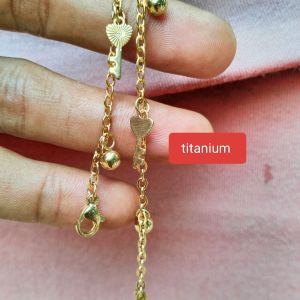 Gelang tangan titanium awet selamanya tahan air garam