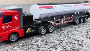 Mainan Anak Laki-Laki RC Truck Tronton Fuso & Truk Kontainer Panjang