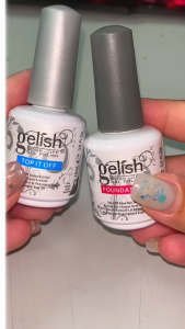 Gelish base coat  Top coat  Ph bond oil gelish 15ml. เจลลิสเบส  ท็อป