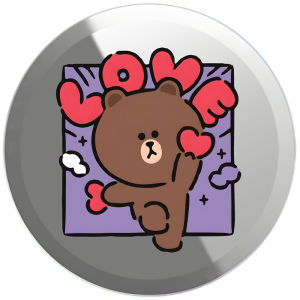 สติ๊กเกอร์โทรศัพท์มือถือแบบพับได้ Magsafe น่ารัก ตัวการ์ตูน Snoopy ดึงดูดแม่เหล็ก หมีเนยสีเหลือง อะคริลิก ใช้ได้ทุกสถานการณ์