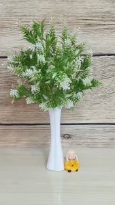 Combo 5 Cành hoa Gypsophila trắng VI146 (hoa nhựa cao 32cm) hoa giả trang trí