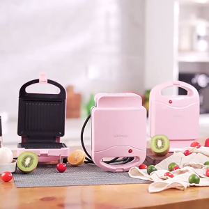 Hadiah Gratis✨ Pemanggang Roti Toaster & Sandwich Maker 600W