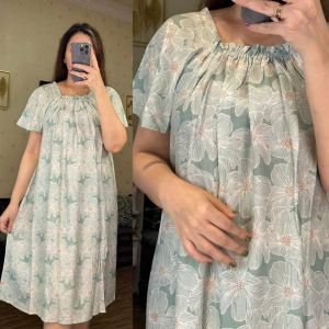 Daster Arab Daily Midi Dress • Jumbo Bigsize Oversize Tunik Busui Kekinian Outfit OOTD Baju Rumah Harian Cantik Elegant Premium Mewah Nyaman Rayon