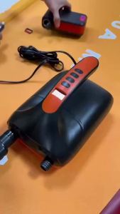 12V Electric SUP Pump 20 PSI Portable Dual Stage Pumps Air Mattress Kayak Boat Stand up Paddle Board Inflatable Pump for Outdoor