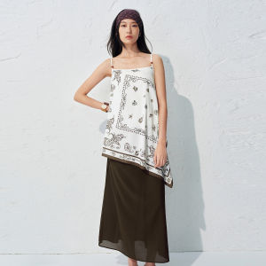 PEACEBIRD | Bohemian Beachwear Summer New Style Chiffon Long Dress